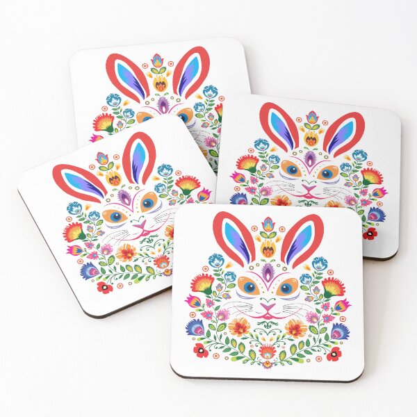 Item preview, Cute Bunny in folklore Style designed and sold by FK-UK.