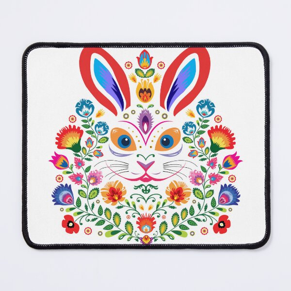 Item preview, Cute Bunny in folklore Style designed and sold by FK-UK.