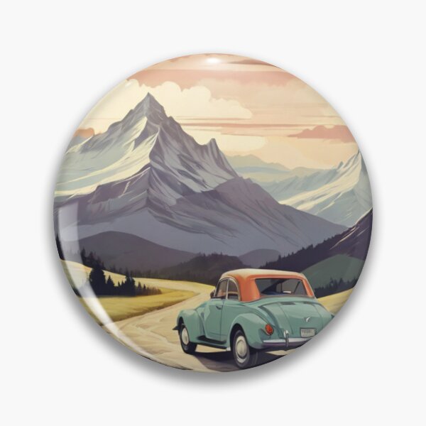 Item preview, Retro Escape into Alpine Serenity designed and sold by Daniel Haddad.