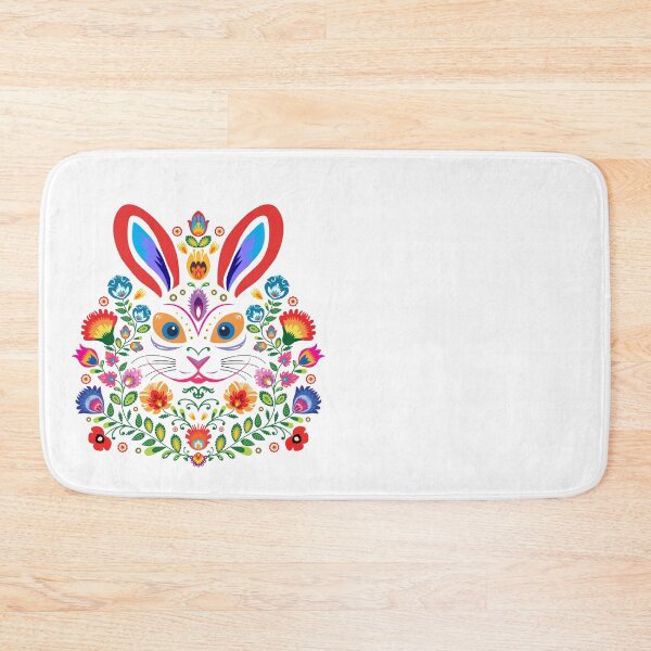 Item preview, Cute Bunny in folklore Style designed and sold by FK-UK.