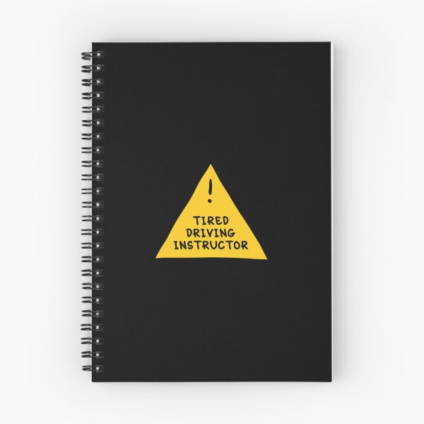 Item preview,  ⚠ Tired Driving Instructor ⚠ designed and sold by orlumbuspirate.