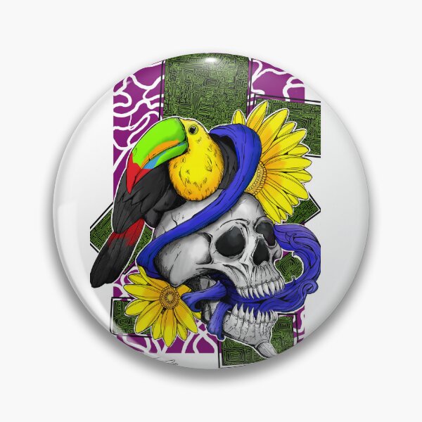 Item preview, toucan y craneo designed and sold by DanielDantes.