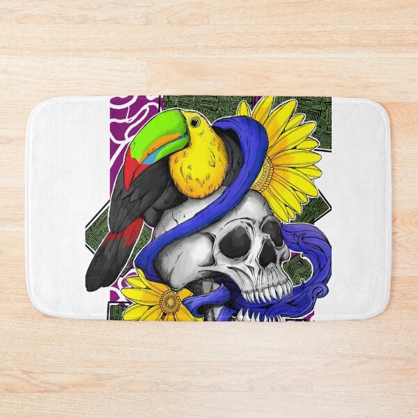 Item preview, toucan y craneo designed and sold by DanielDantes.