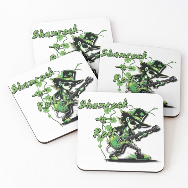 Item preview, Shamrock n Roll Leprechaun: Guitar-Strumming Luck in Style designed and sold by TheJerseyFolks.