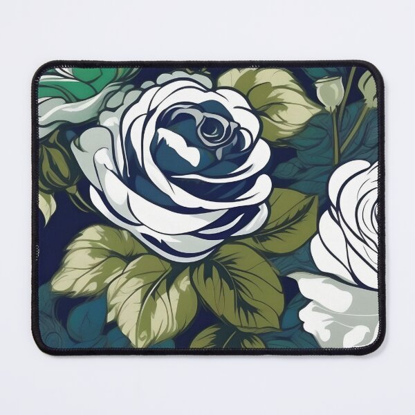 Item preview, Baroque Inspired White Roses designed and sold by DesignsByPrnces.