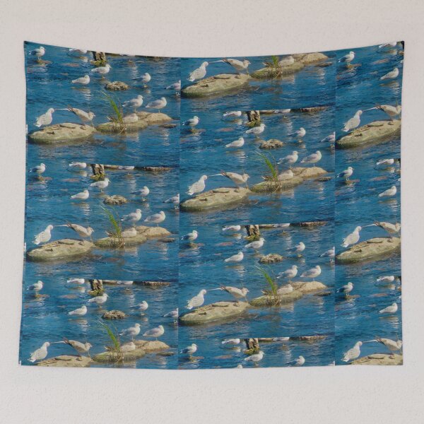 Item preview, Seagulls on the rocks designed and sold by Shulie1.