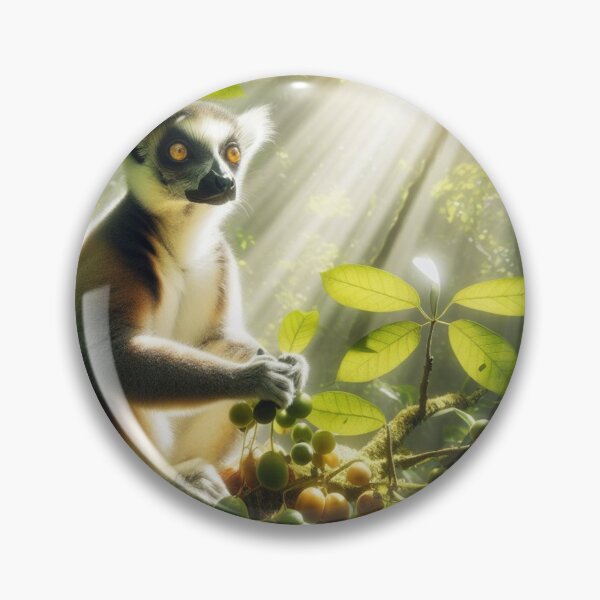 Item preview, Madagascar Marvel - Enchanting Lemur Presence designed and sold by ProgressMagnet.