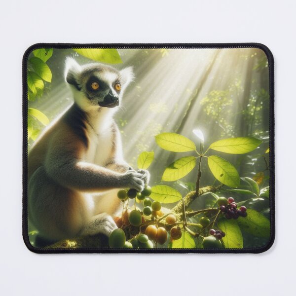 Item preview, Madagascar Marvel - Enchanting Lemur Presence designed and sold by ProgressMagnet.