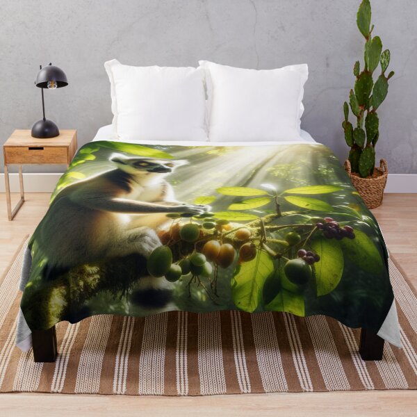 Item preview, Madagascar Marvel - Enchanting Lemur Presence designed and sold by ProgressMagnet.