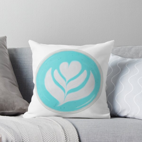Item preview, Latte Art in a Paper Cup Blue designed and sold by chelseabolles.