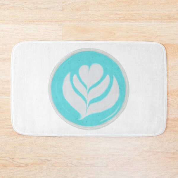 Item preview, Latte Art in a Paper Cup Blue designed and sold by chelseabolles.
