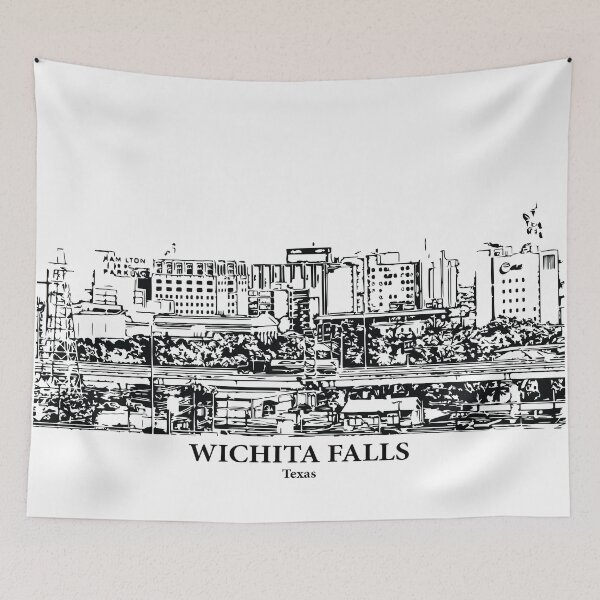 Item preview, Wichita Falls - Texas designed and sold by Lakeric Cityscapes.