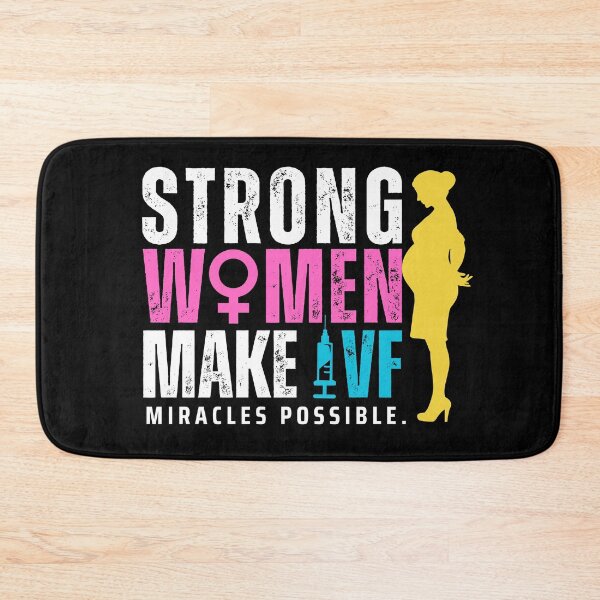 Item preview, Strong Women Make IFV Miracles possible Transfer Day Embryologist designed and sold by MotivaChic.