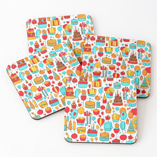 Item preview, Joyful Birthday: Pattern Design designed and sold by Health And Fitness Posts e-Store.