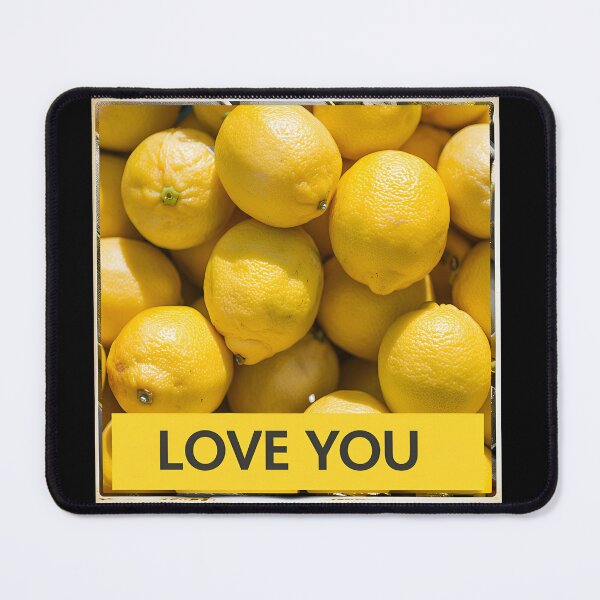 Item preview, Yellow Lemons Love designed and sold by MidArtFusion.