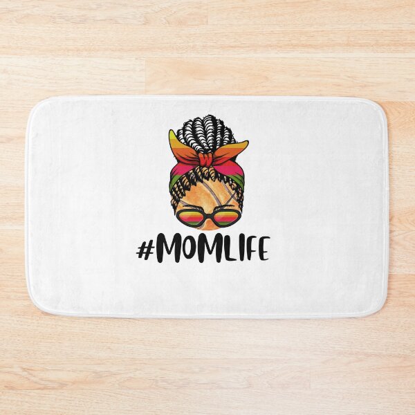 Item preview,  messy bun basketball mom life designed and sold by Jemsruk.