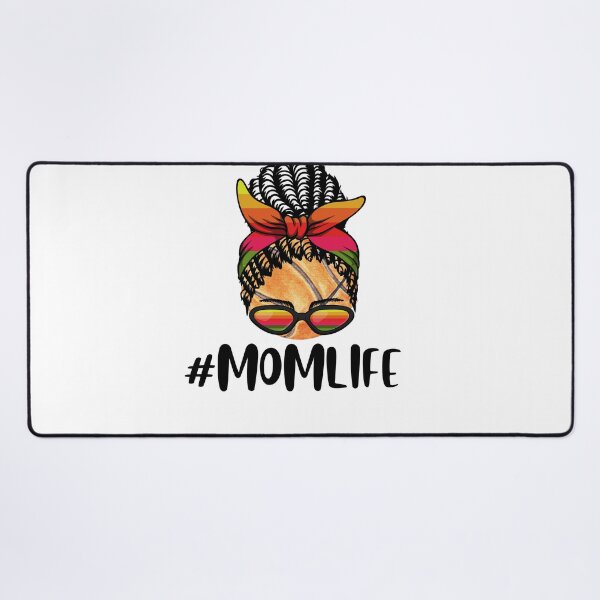 Item preview, messy bun basketball mom life designed and sold by Jemsruk.
