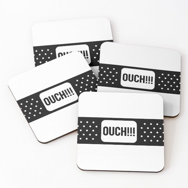 Item preview, Ouch Black  S designed and sold by McCarterDesign.