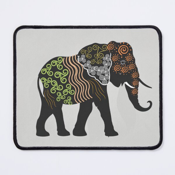 Item preview, Decorated elephant. designed and sold by Swingfroglet.