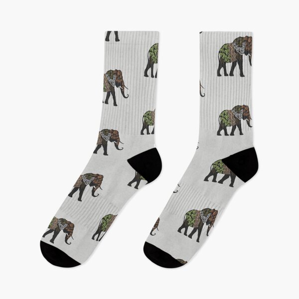 Item preview, Decorated elephant. designed and sold by Swingfroglet.