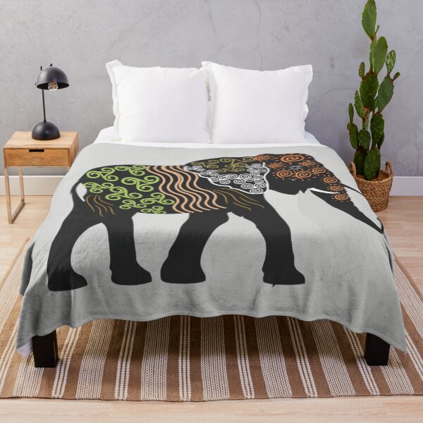 Item preview, Decorated elephant. designed and sold by Swingfroglet.