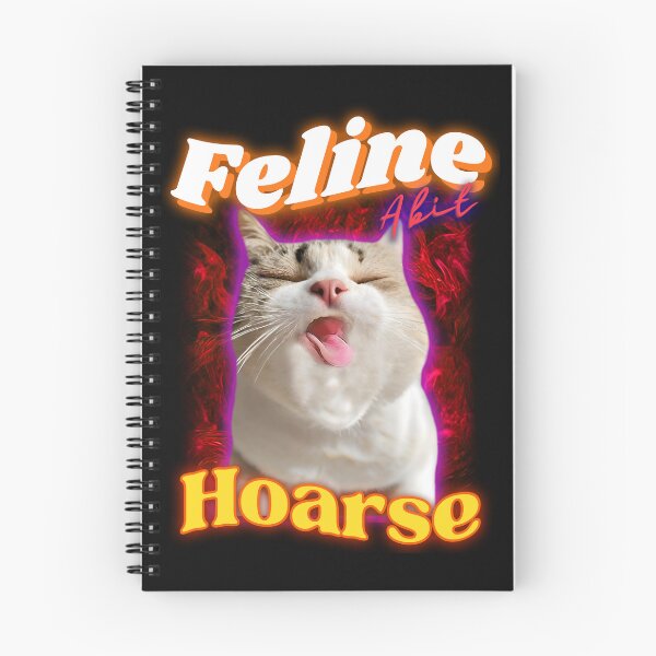 Item preview, Cat Coughing Meme Funny Feline A Bit Hoarse  designed and sold by ZenReiArt.