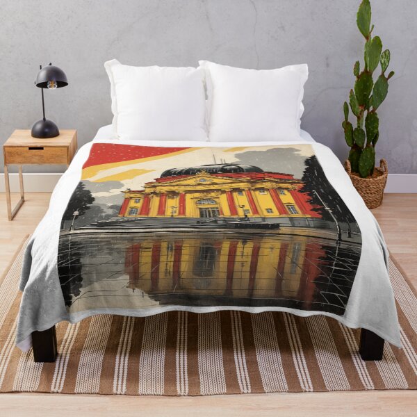 Item preview, Germany Kunsthalle Museum Vintage Travel Poster Art designed and sold by TravelersGems.