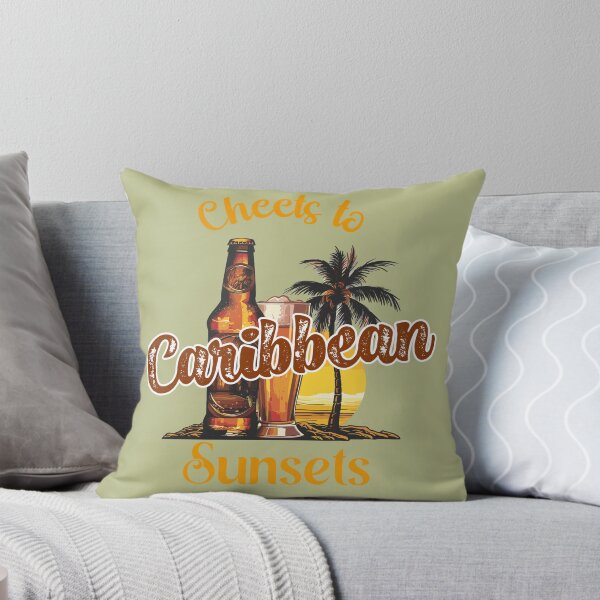 Item preview, Cheers to Caribbean Sunset with this unique t-shirt! designed and sold by amahechoamano.