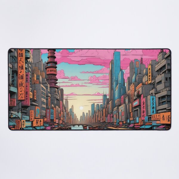 Item preview, Neon Twilight: Canal Reflections in a Dream City designed and sold by ArtComixHaven.
