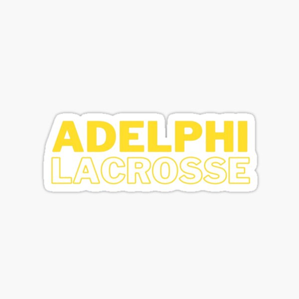 Adelphi Lacrosse Sticker