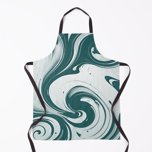 Item preview, Ink Swirls | Green Acrylic Paint Swirls  designed and sold by ObsidianDaz.