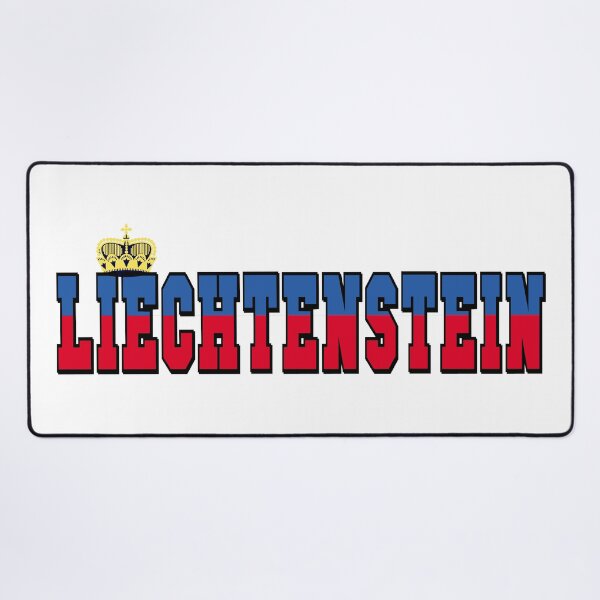 Item preview, Liechtenstein Country Flag Typography designed and sold by TravelWish.