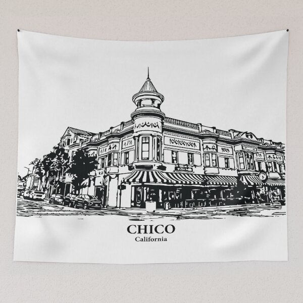 Item preview, Chico - California designed and sold by Lakeric Cityscapes.