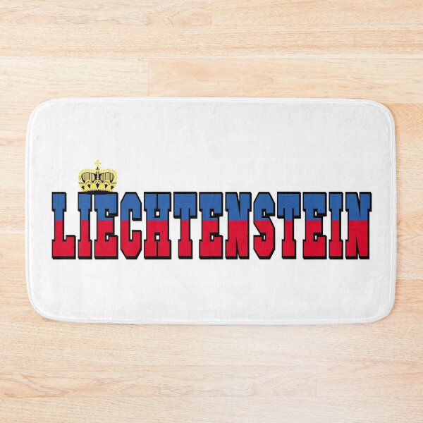 Item preview, Liechtenstein Country Flag Typography designed and sold by TravelWish.
