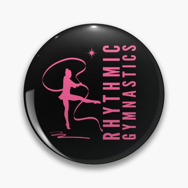 Item preview, Rhythmic gymnastics gymnast with gymnastics ribbon designed and sold by Elwetritsche.