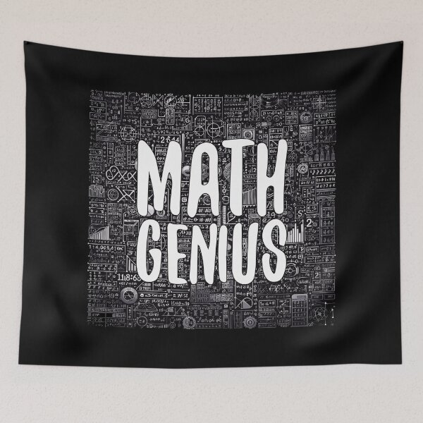 Item preview, Math genius math genius math gift designed and sold by Pineapple-Tree.