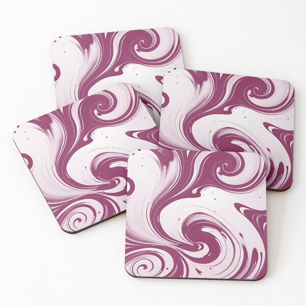 Item preview, Ink Swirls | Purple Acrylic Paint Swirls  designed and sold by ObsidianDaz.
