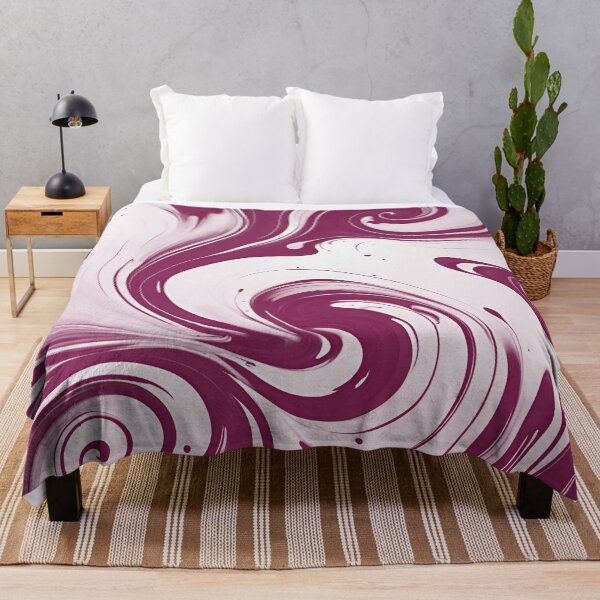 Item preview, Ink Swirls | Purple Acrylic Paint Swirls designed and sold by ObsidianDaz.