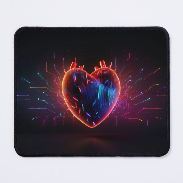 Item preview, Neon Heart Pulse designed and sold by yasarstore.
