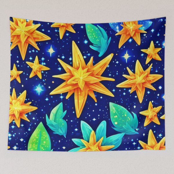 Item preview, Glowing Mythical Star Plant designed and sold by Health And Fitness Posts e-Store.