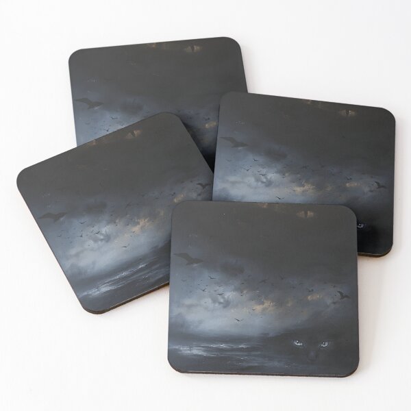 Item preview, Dark landscape with cat eyes designed and sold by dcrc.