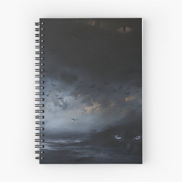 Item preview, Dark landscape with cat eyes designed and sold by dcrc.