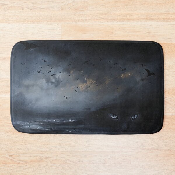 Item preview, Dark landscape with cat eyes designed and sold by dcrc.