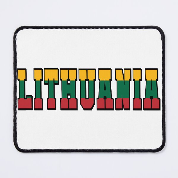 Item preview, Lithuania Country Flag Typography designed and sold by TravelWish.