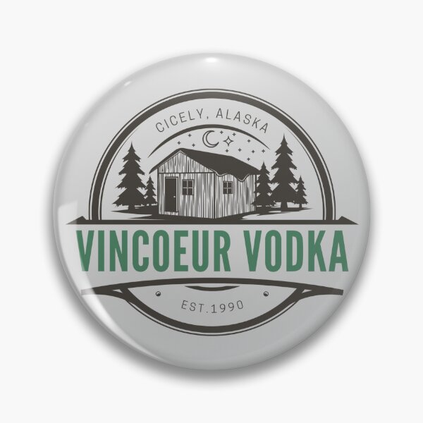 Item preview, Vincoeur Vodka Holling Northern Exposure Cicely Alaska designed and sold by SonnyBoyDesigns.