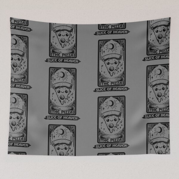 Item preview, The Pizza Tarot Card Joke For Italian Food Lovers Gift Idea designed and sold by fooderiffic.