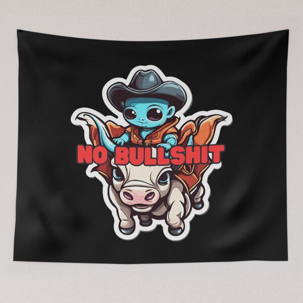 Item preview, No Bullshit Baby Alien designed and sold by CosmicVenture.