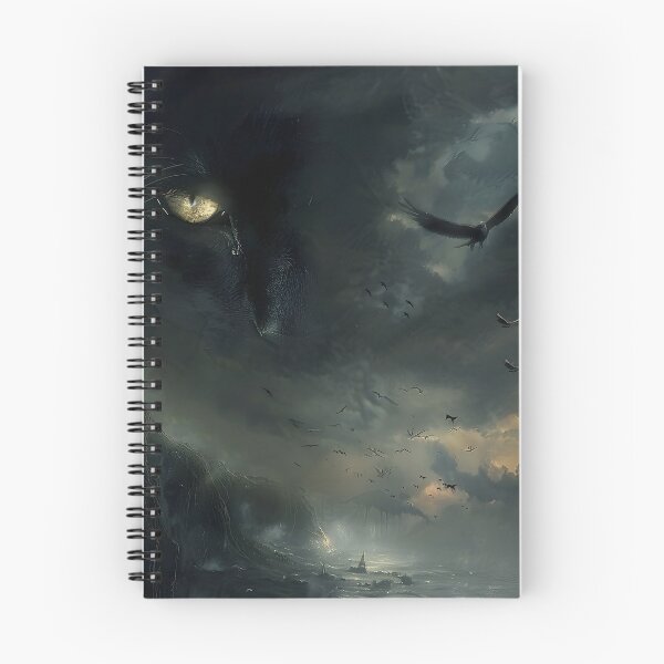 Item preview, Dark landscape with cat eyes designed and sold by dcrc.