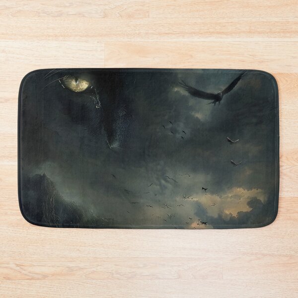 Item preview, Dark landscape with cat eyes designed and sold by dcrc.