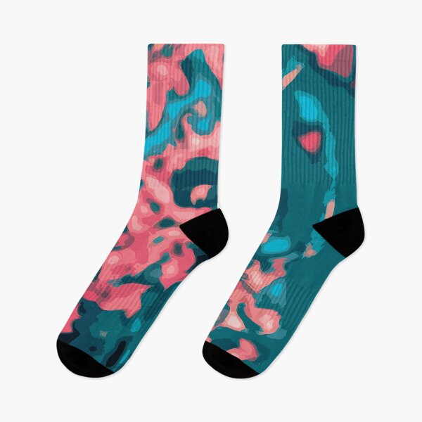 Item preview, Pink and Sky Pour: Colorful Abstract Masterpiece designed and sold by GAP90.
